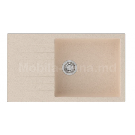 Кухонная гранитная мойка Classic 86x50 XL Beige Fabiano